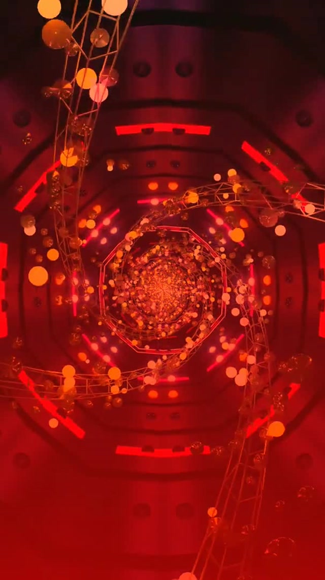 Tollan Neon Ochtagán Guaireán 60fps 9:16 Reels Scáileán Caomhnaithe Lúb Vj