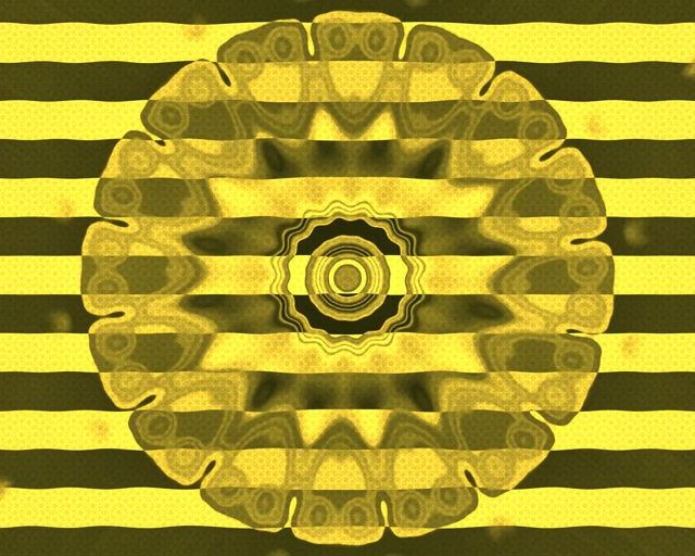 Tollán Neon Pléasc Réalta Buí Lúb VJ 5:4 Industrial 60fps Spárálaí Scáileáin