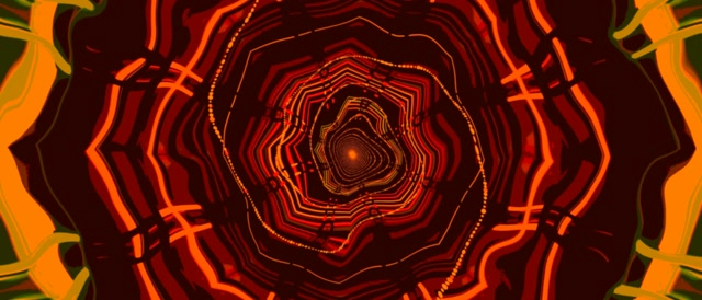 Tollán Néin Guairneán Bíseach Dearg Flannbhuí VJLoops 21:9 Ollleathan 60fps Spárálaí Scáileáin