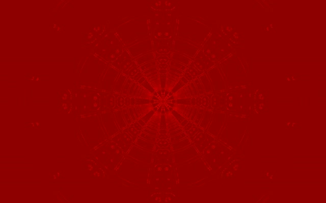 Tollán Neon Mandala Dearg VJLoops 60fps 16:10 MacBook Spárálaí Scáileáin