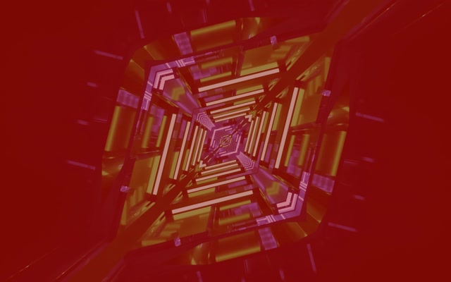 Tollán Neon Vortex Cearnóg Rothlach VJLoops 60fps 16:10 MacBook Spárálaí Scáileáin