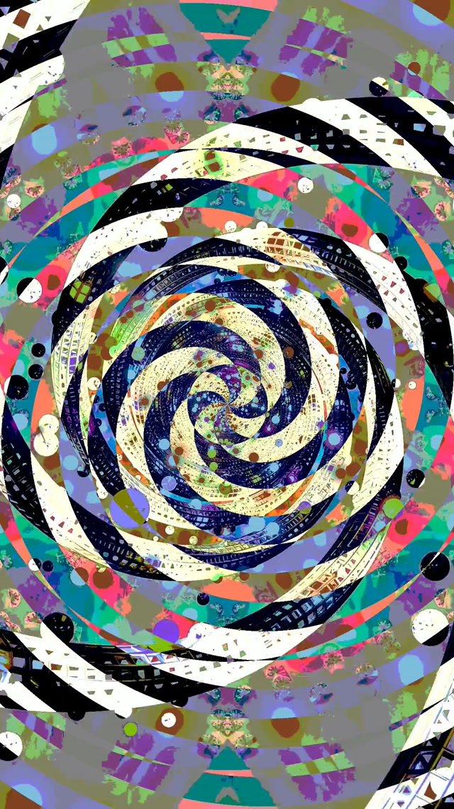 Soiléan Neon Tonail Bíseach Vortex Bándearg Glas 9:16 Reels 60fps Scáileánsábháil Vj Loop