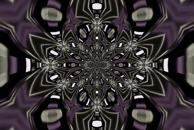 VjLoops Tollán Neon Mandala Caleidscóp 3:2 surface 60fps scáileán cosanta