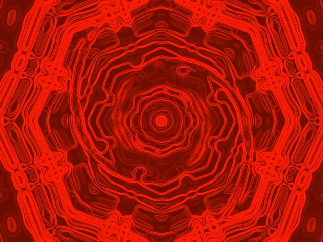 VJLoops Tollán Neon Dearg Vortex Ochtagón 4:3 Clasaiceach 60fps Spárálaí Scáileáin