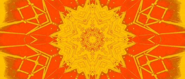 Tollán Neon Pléasc Mandala Kaleidoscope VJLoops 21:9 Ollleathan 60fps Spárálaí Scáileáin