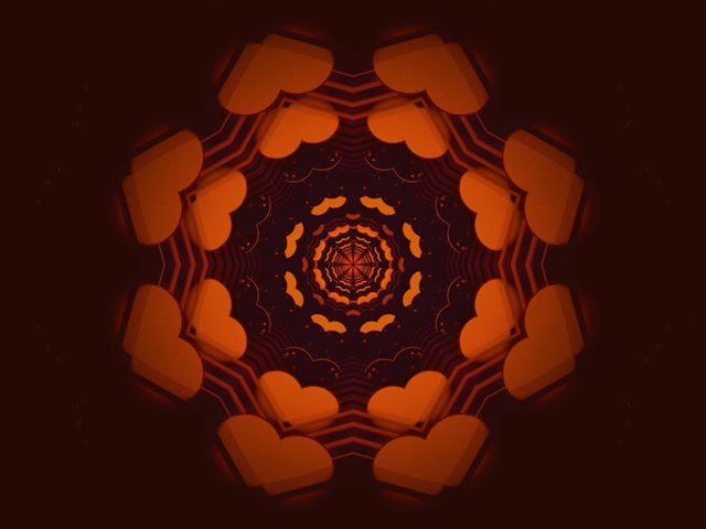 Tollán Neon Ochtagán Mandala VJLoops 4:3 Classic 60fps Scáileán Coimeádaí