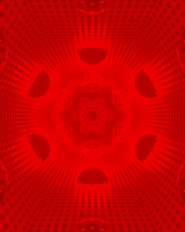 Tonnála Soilsitheach Dearg Scéimh Réalta Heicseagán VJ Loop 4:5 Instagram 60fps Scáileánaí