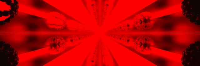 Tollán Neon Mandelbrot Blúirfhrancach 3:1 Thriarach Leathan 60fps Scáileán Cosnanta Vj Loop