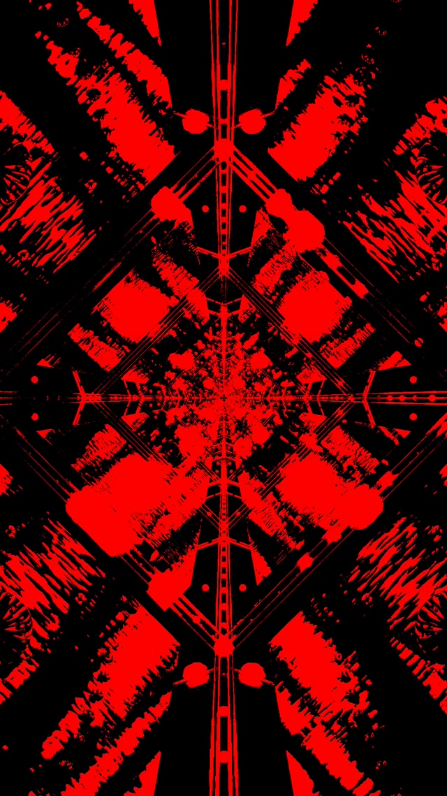 Túnel Neón Vermello Negro Protector de Pantalla 60fps 9:16 Reels VJ Loop PC