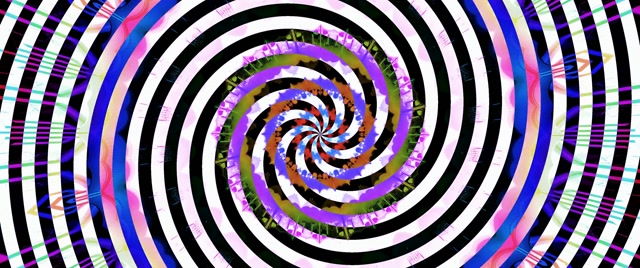 Túnel Neón Espiral Hipnótico Branco Negro Protector de Pantalla 2.39:1 Cinemascope 60fps VjLoops