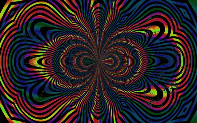 Túnel Néon Espiral Calidoscopio VJ Loop 60fps 16:10 MacBook Screensaver