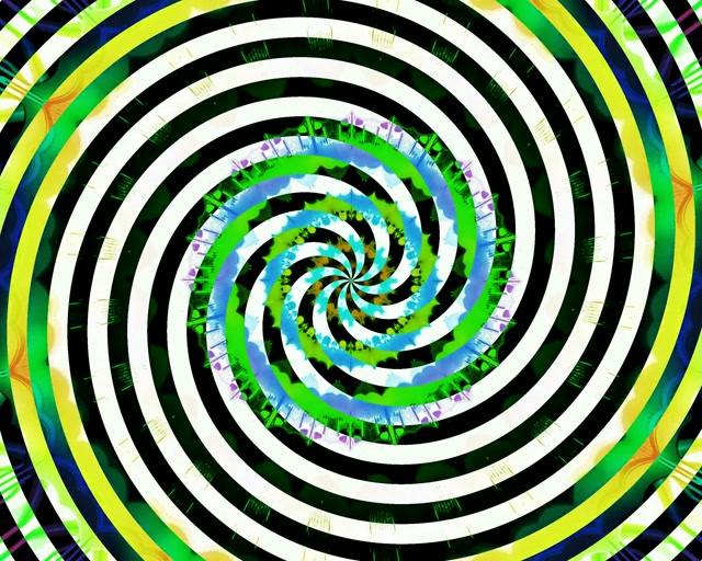 Spiraling Neon Tunnel VJ Loop 5:4 Industrial 60fps Screensaver Animation