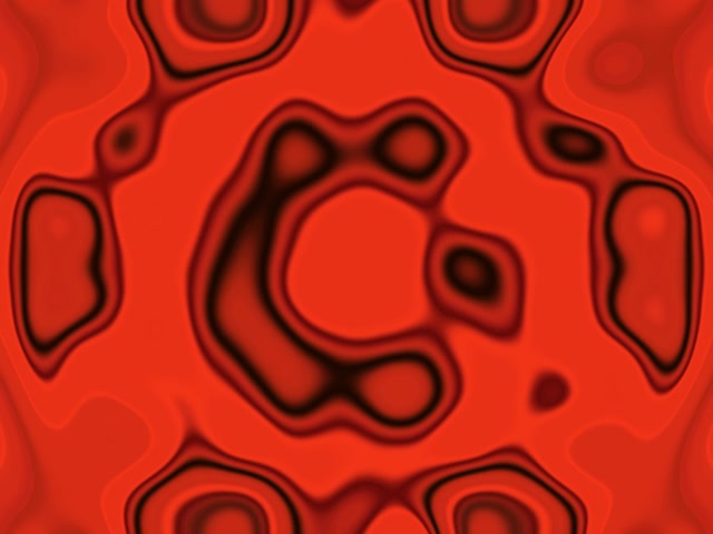 Túnel Neón Hexágono Vermello Vórtice Protector de Pantalla 4:3 Clásico 60fps VJ Loop