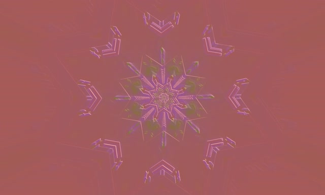 Túnel Neón Floco de Neve Rosa 5:3 wide 60fps Protector de Pantalla VJ Loop