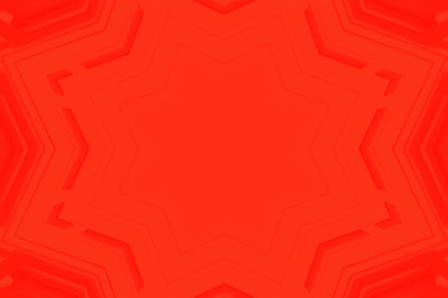 Túnel Néon Vermello Estrela Vórtex Vj Loop 3:2 Surface 60fps Screensaver