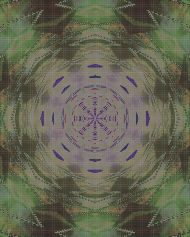 Túnel Neón Calidoscopio Mandala Vj Loop 4:5 Instagram 60fps Salvapantallas