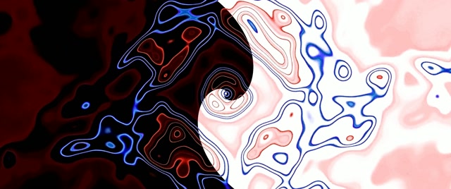 Túnel Neón Espiral Yin Yang Vj Loop 2.39:1 Cinemascope 60fps Protector de Pantalla