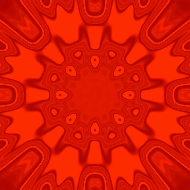 Túnel de Neón Vermello Explosión Radial Protector de Pantalla Vj Loop 1:1 Cadrado 60fps