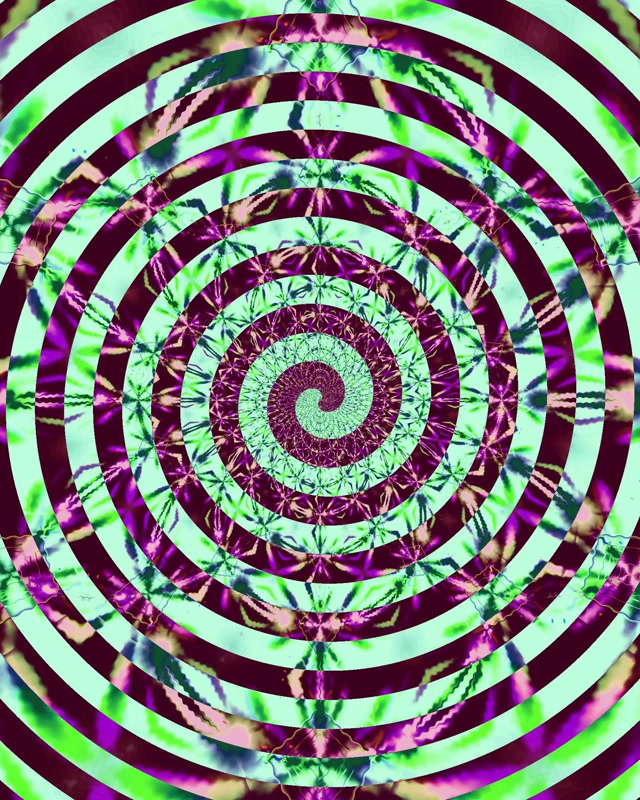 VJ loop Túnel Neón Vórtice Espiral Hipnótico 4:5 Instagram 60fps Protector