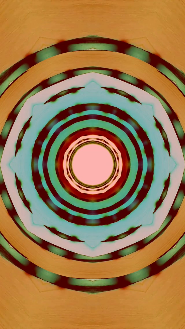 Túnel Neón Aneis Radiais Protector de Pantalla 9:16 Reels 60fps Vj Loop