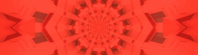 Túnel de Neón Explosión Caleidoscopio Vermello Vj Loop 32:9 Super Ultrawide 60fps Protector de Pantalla