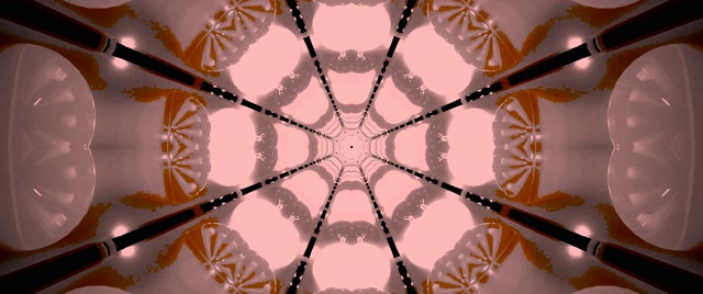 Tea de Araña Carmesí Túnel de Neón 2.39:1 Cinemascope 60fps Salvapantallas VJLoops