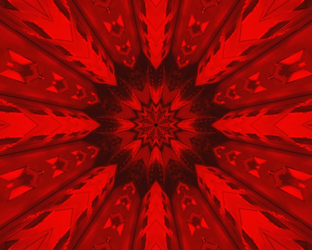 Túnel de Neón Vermello Estrela Protector de Pantalla 5:4 Industrial 60fps VJ Loop