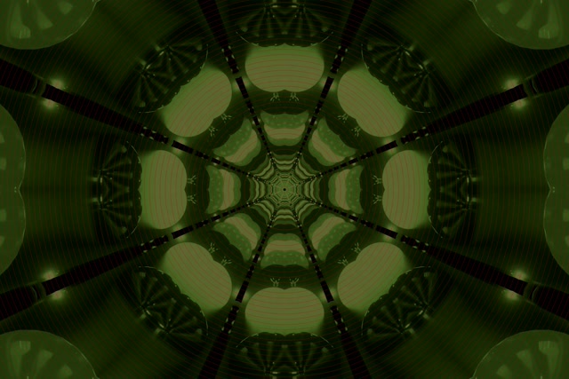 Neon Tunnel Kaleidoscope Vortex | 3:2 Surface 60fps Screensaver Loop