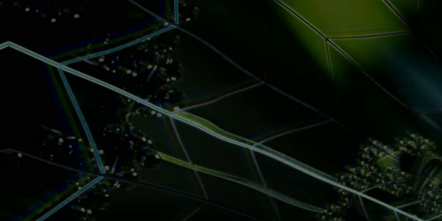 מנהרת ניאון רשת ירוקה VJ Loop 2:1 Univisium 60fps שומר מסך