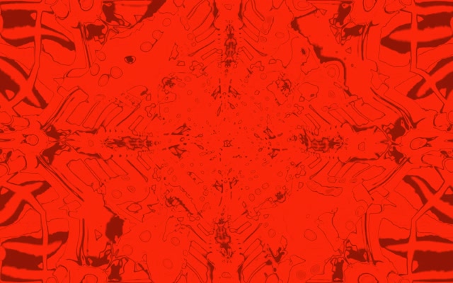 Red Fractal Kaleidoscope Neon Tunnel Vj Loop 16:10 Macbook 60fps Screensaver