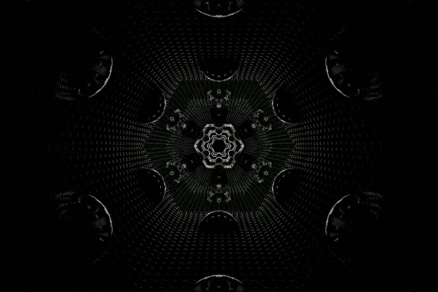 Neon Tunnel Fractal Kaleidoscope 3:2 Surface 60fps Screensaver Vj Loop