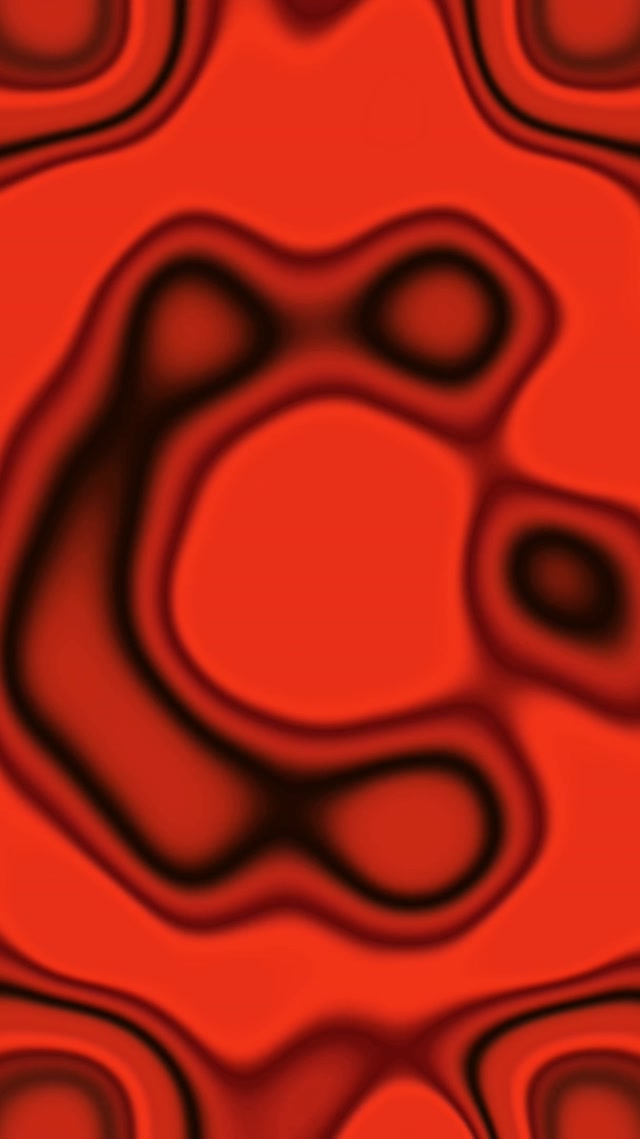 מנהרת ניאון אדומה משושה מערבולת VJLoops 9:16 Reels 60fps מסך חיסכון