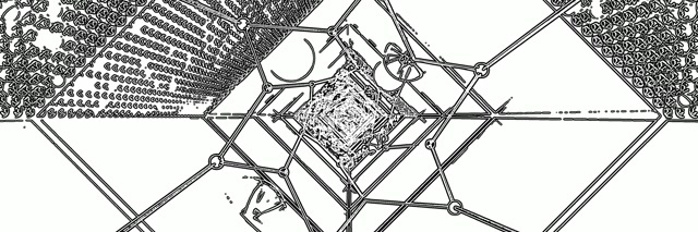 מנהרת ניאון Screensaver 3:1 Triple Wide 60fps VJ Loop Geometric White Lines