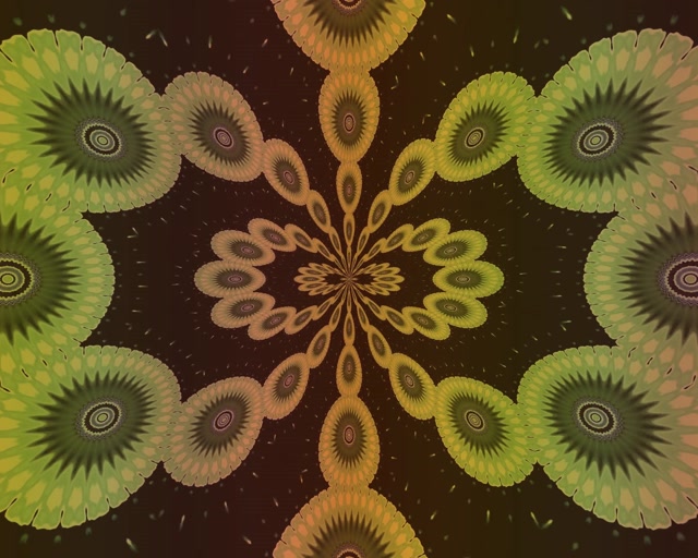 VJ Loop 5:4 Industrial 60fps Neon Tunnel Fractal Kaleidoscope Burst Screensaver