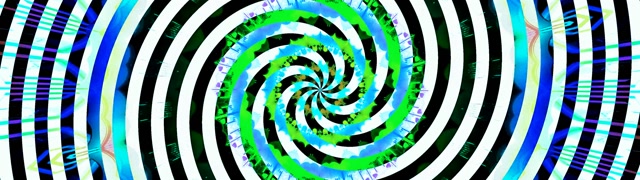 Neon Tunnel Spiraling Vortex VJ Loop 32:9 Ultrawide 60fps Screensaver