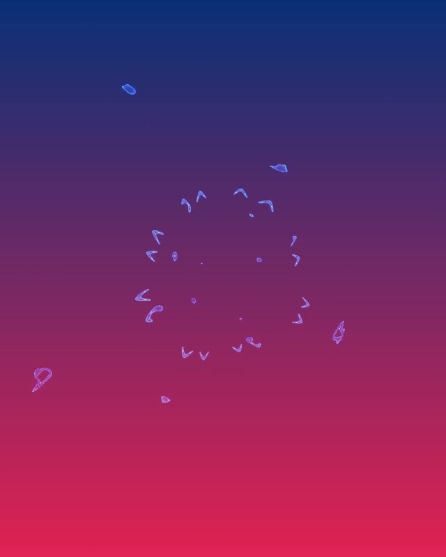 Neon Tunnel Kaleidoscope Burst VJ Loop 4:5 Instagram 60fps Screensaver