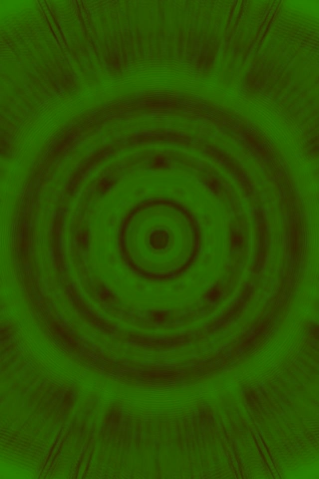 Green Neon Tunnel Ripple Vortex Vj Loop 2:3 Photo Portrait 60fps Screensaver