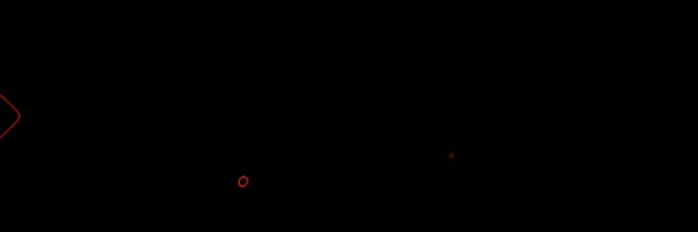 नियॉन टनल लाल फ्रैक्टल कैलिडोस्कोप बर्स्ट VJ लूप 3:1 Triple Wide 60fps स्क्रीनसेवर