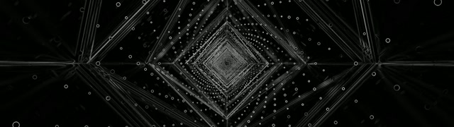 डार्क नियॉन टनल स्क्रीनसेवर 32:9 Super Ultrawide 60fps VJ लूप पीसी