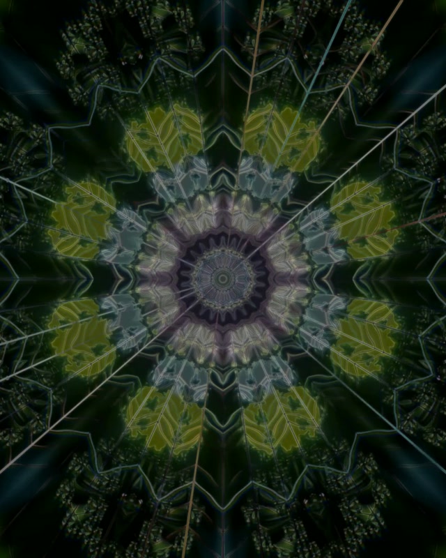 Neon Tunnel Kaleidoscope Vortex | 4:5 Instagram | 60fps Screensaver Loop