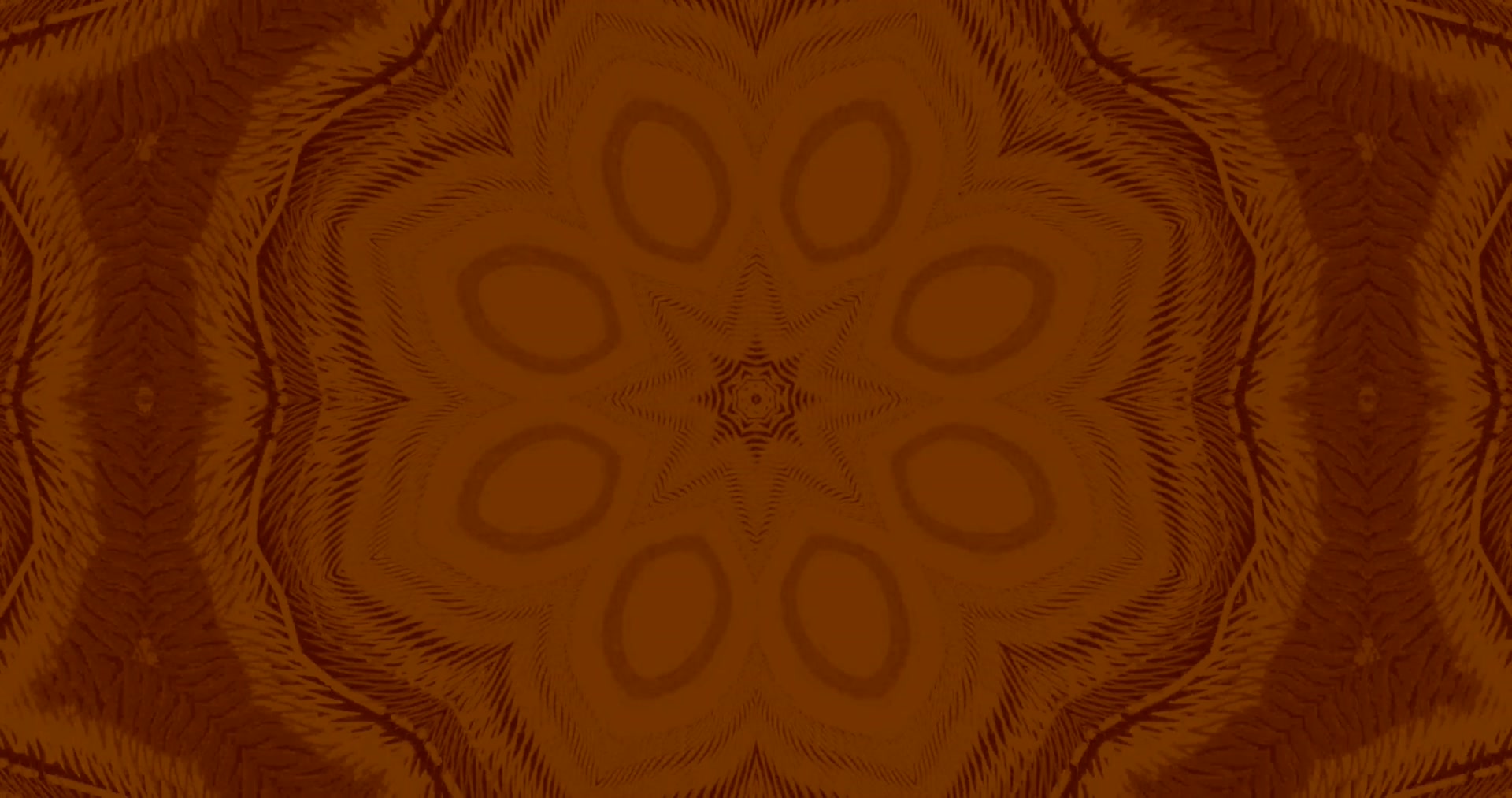 Braon Mandala Neon Tunel Čuvar Ekrana 4K UHD 60fps VJLoops