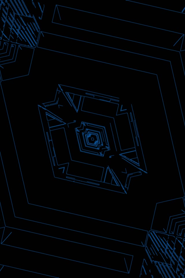 Neon Tunel Ružičasti Dijamant Vrtlog VJ Loop 2:3 Foto Portrait 60fps Screensaver