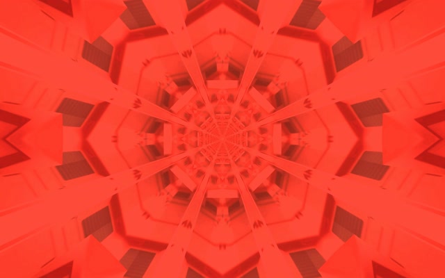 Vj loop Neon Tunnel Red Kaleidoscope Burst 16:10 macbook 60fps Screensaver