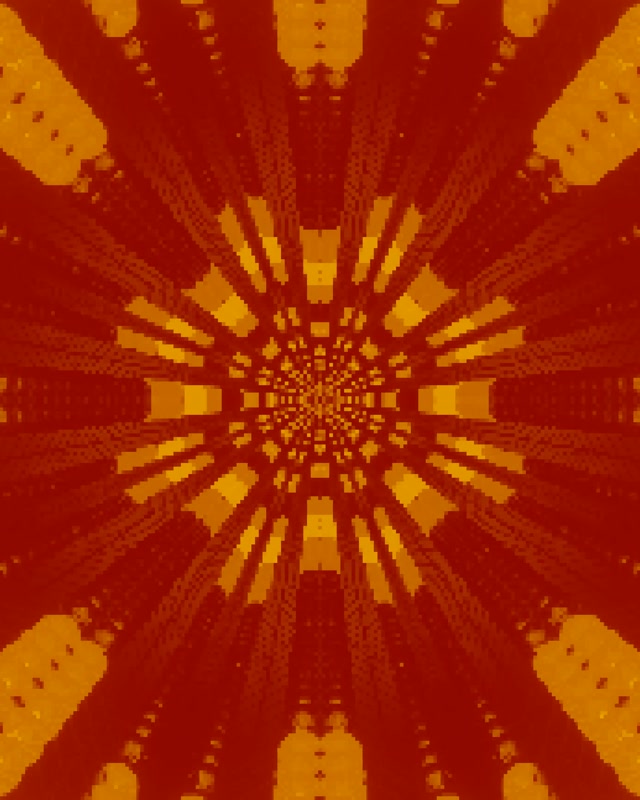 Neon Tunnel Radial Sunburst VJ Loop 4:5 Instagram 60fps Screensaver