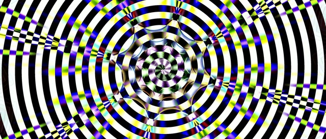 Neon Tunnel Spiral Kaleidoscope VJ Loop 21:9 Ultrawide 60fps Screensaver