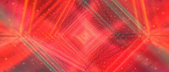 Pulsating Red Diamond Neon Tunnel 21:9 Ultrawide 60fps VJ Loop Screensaver