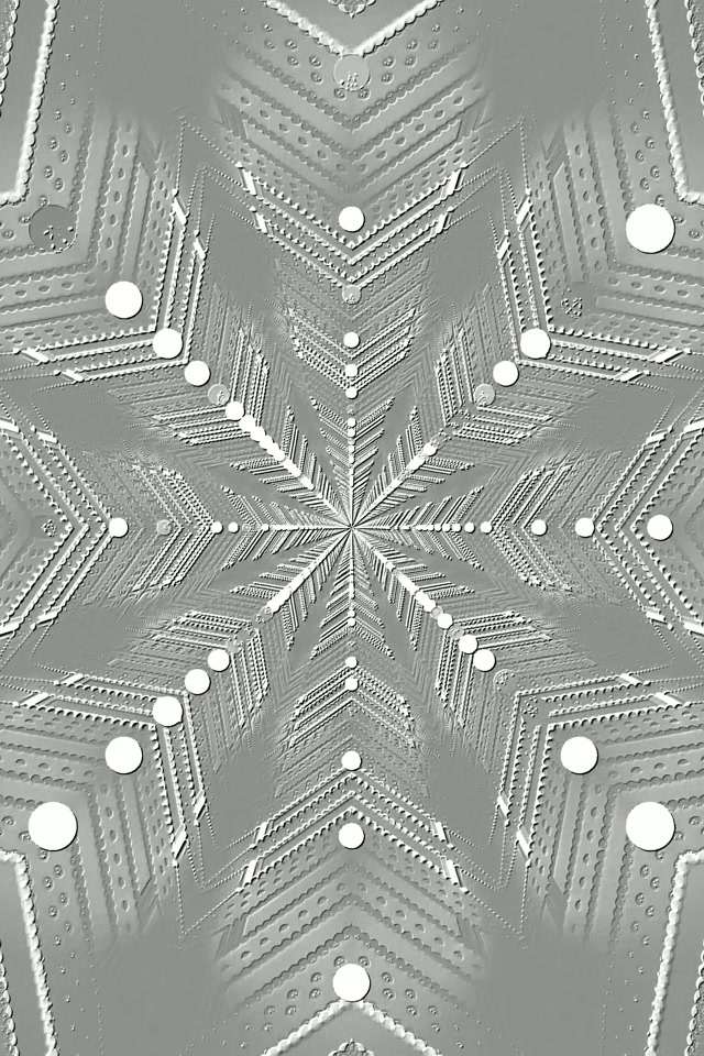 Srebrna Zvijezda Neon Tunel Čuvar Ekrana 2:3 Photo Portrait 60fps Vj Loop