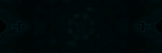 Neon Tunel Tirkizna Fluid Mandala VJ Loop 3:1 Triple Wide 60fps Screensaver