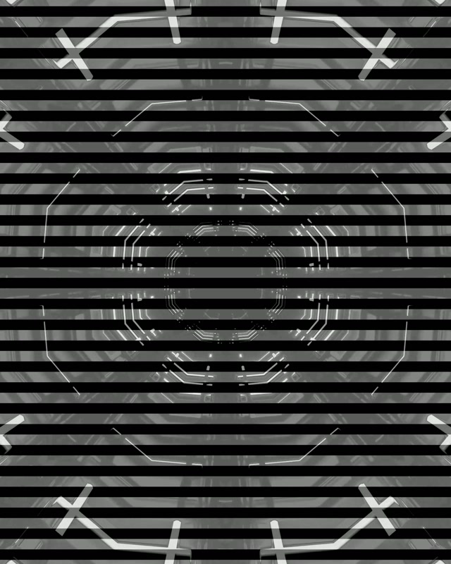 Neon tunel oktagon mreža VJ Loop 4:5 Instagram 60fps čuvar ekrana