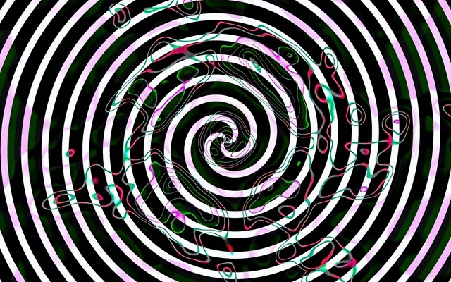 Neon Tunel Hipno Spirala VJLoops 60fps 16:10 MacBook Čuvar Ekrana